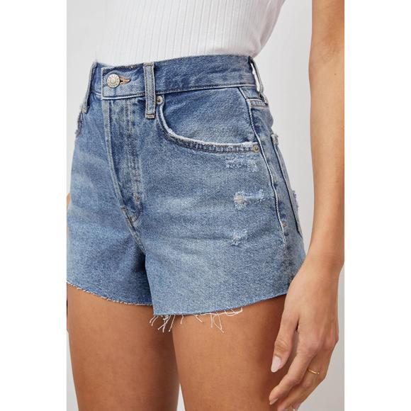 NEW RAILS fairfax denim shorts in atlantic blue - Picture 2 of 4